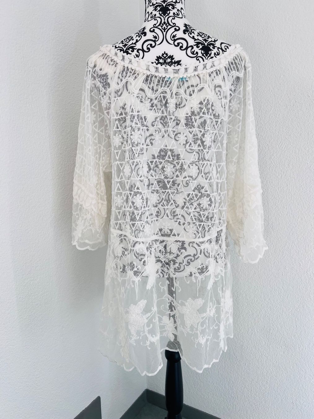 Tuniche: Spitzen - Sommerkleid, Tunika, Gr.S-M – Usato da Walzenhausen venduto da Cerna007 4