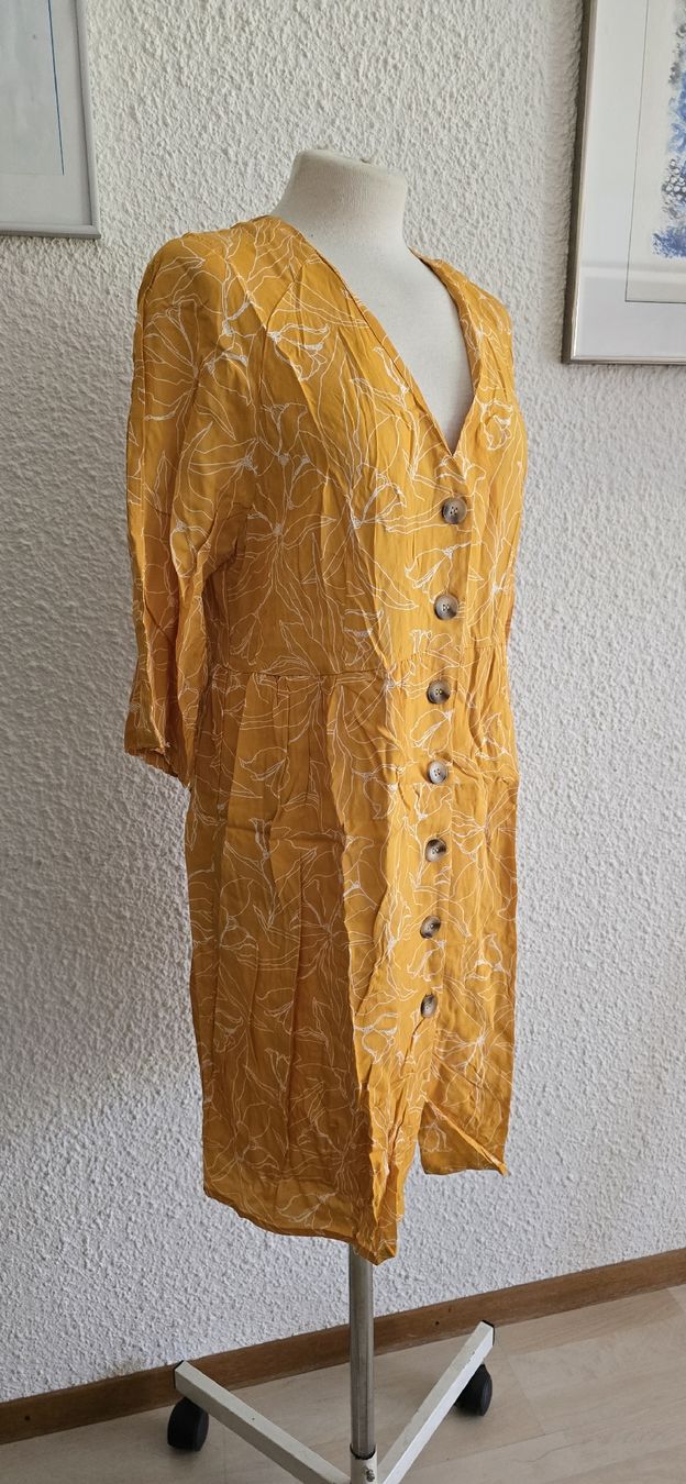 Robes: Robe jaune imprimée Grace & Milla taille L  – Neuf (Voir description) à Martigny par pivert03