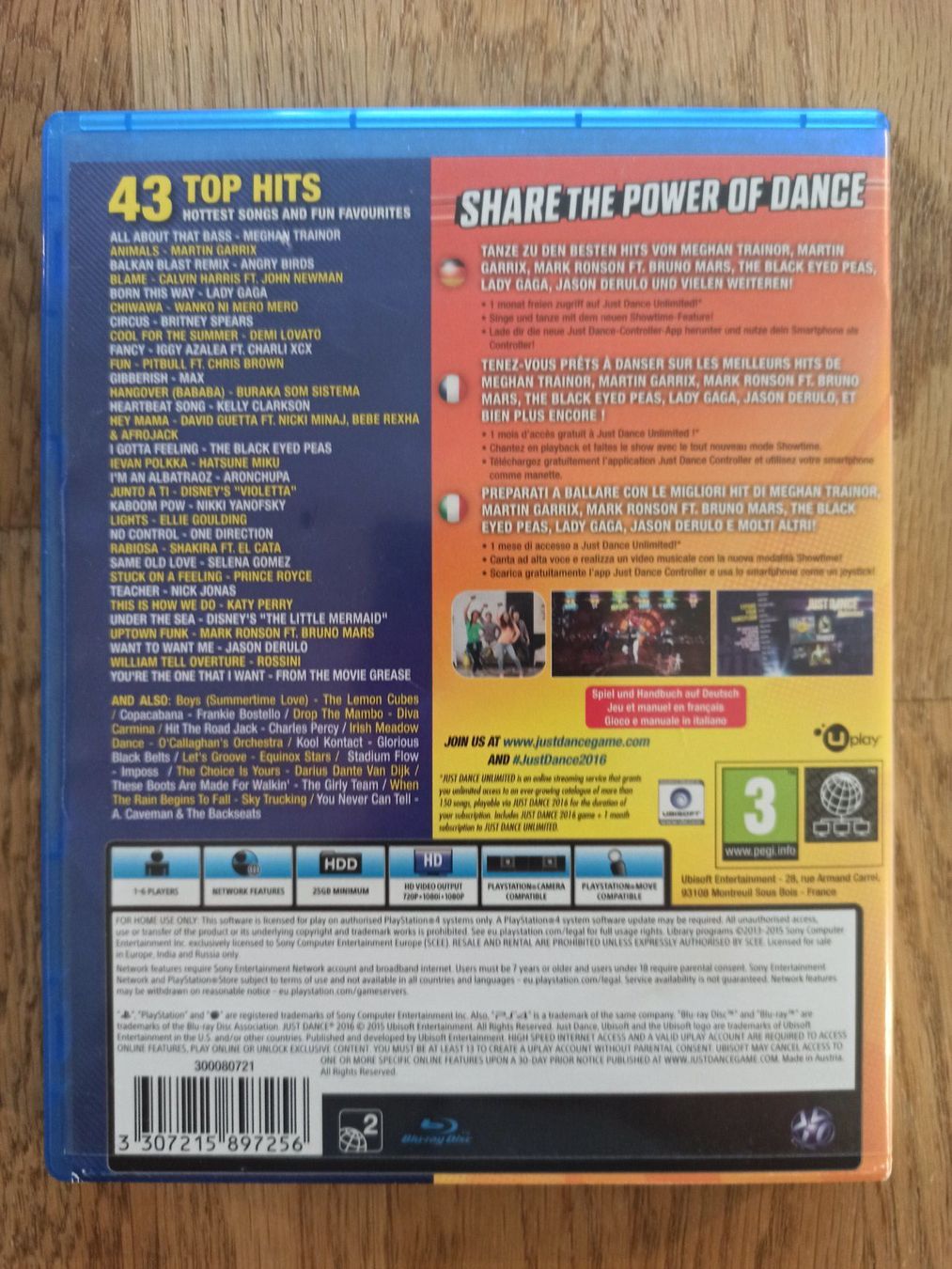 Spiele: Just Dance 2016 / PS4 / PS5📀🎮📀 – Gebraucht aus Oberweningen von mar_87mx 1