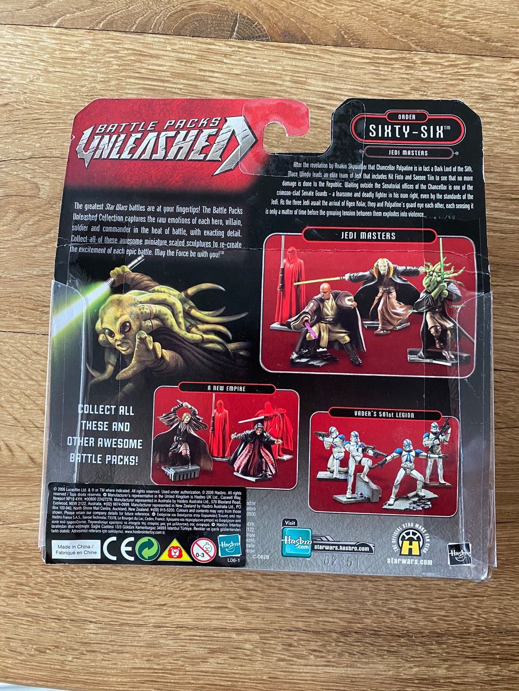 Star Wars Statuette: Star Wars Unleashed Battle 4er-Pack Master Jedi – Nuovo e nell'imballaggio originale da Zürich venduto da Yves_lk 1