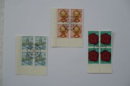 1983 Europam. & Kt. Basel-Land 4er-Blocks ET SBK 698 - 700