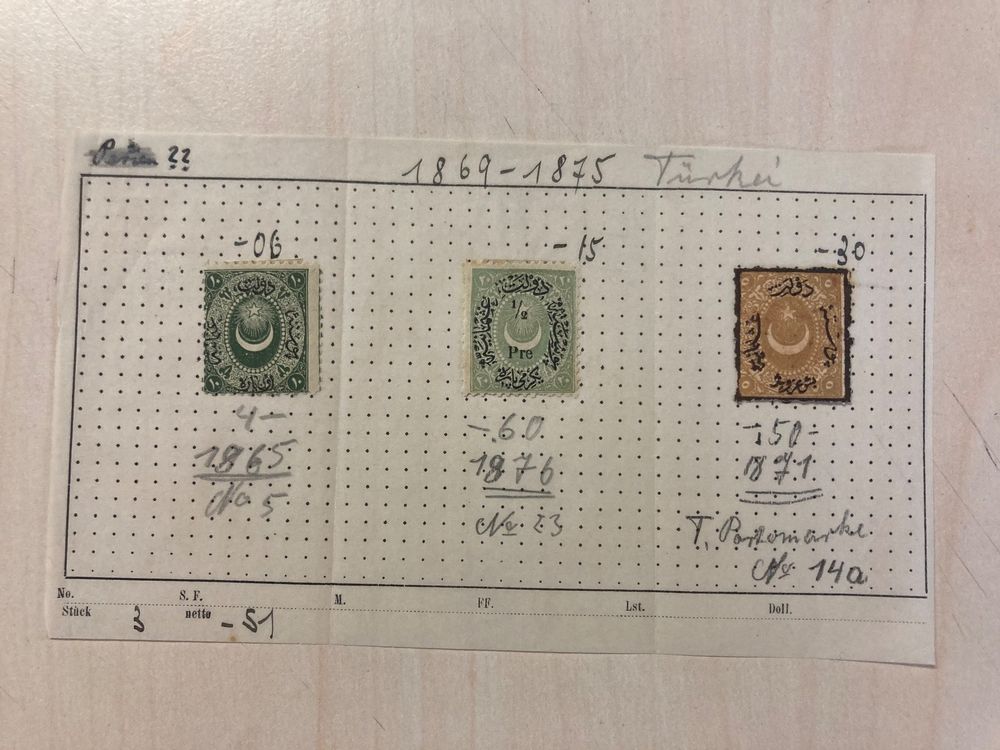 Turquie 50 différents timbres spéciaux