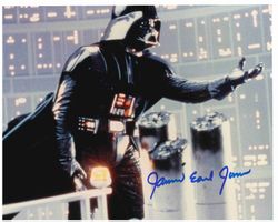 JAMES EARL JONES - *STAR WARS* handsigniert (20x25cm) COA