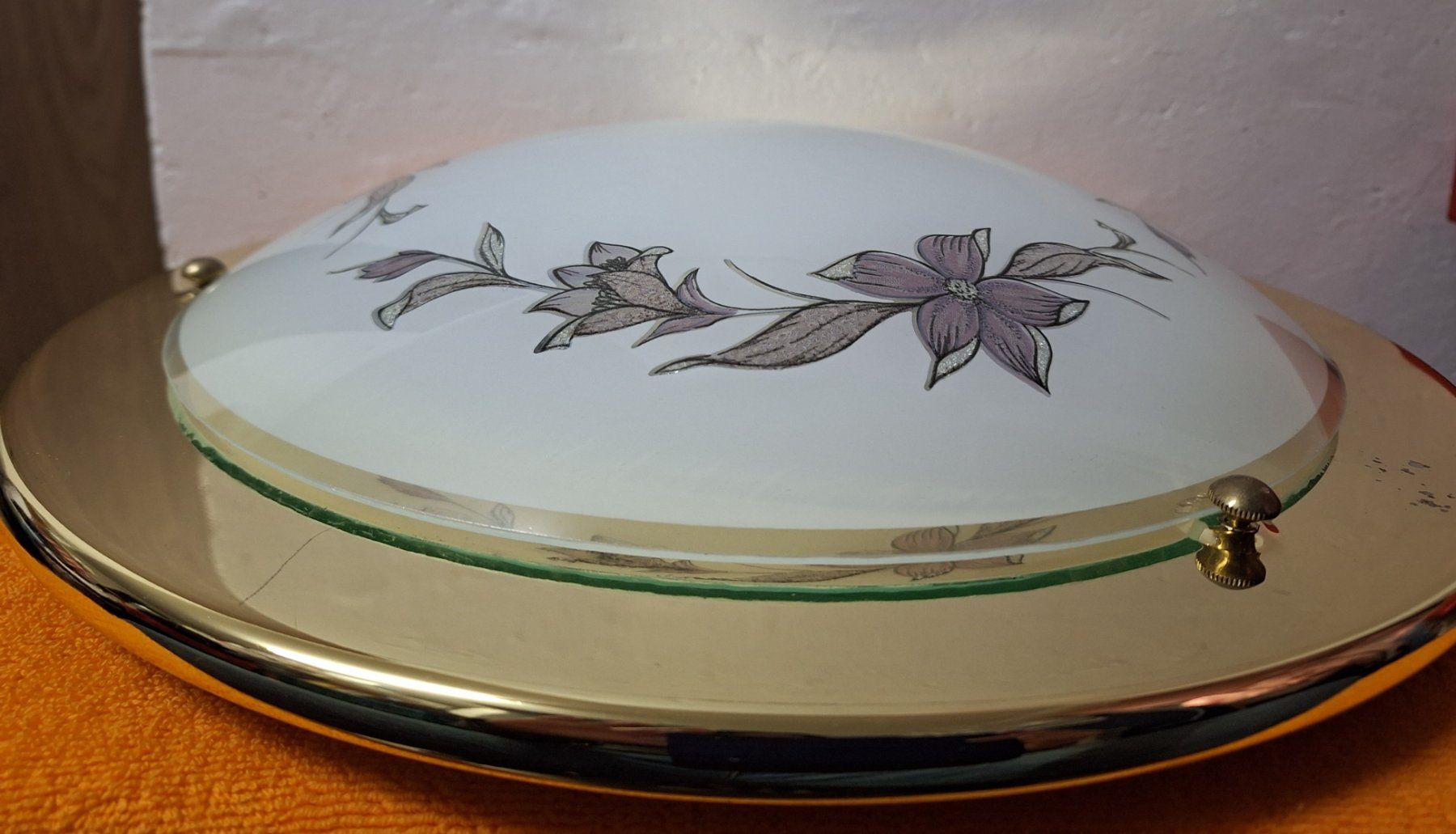 Lampadari & plafoniere: Vintage Deckenleuchte goldfarbig – Usato da Muri AG venduto da Edlerweiss 5