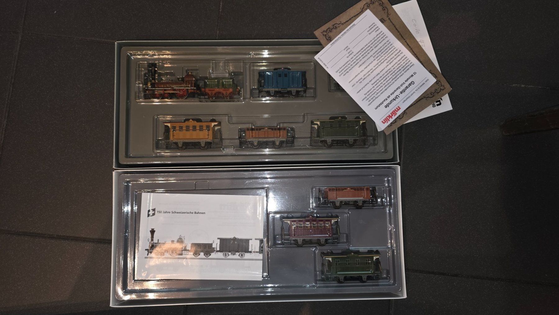 Märklin Modellini di ferrovie: Märklin 26471+43471 Spanisch Brötli Bahn – Nuovo (secondo la descrizione) da Meikirch venduto da Drystan 1