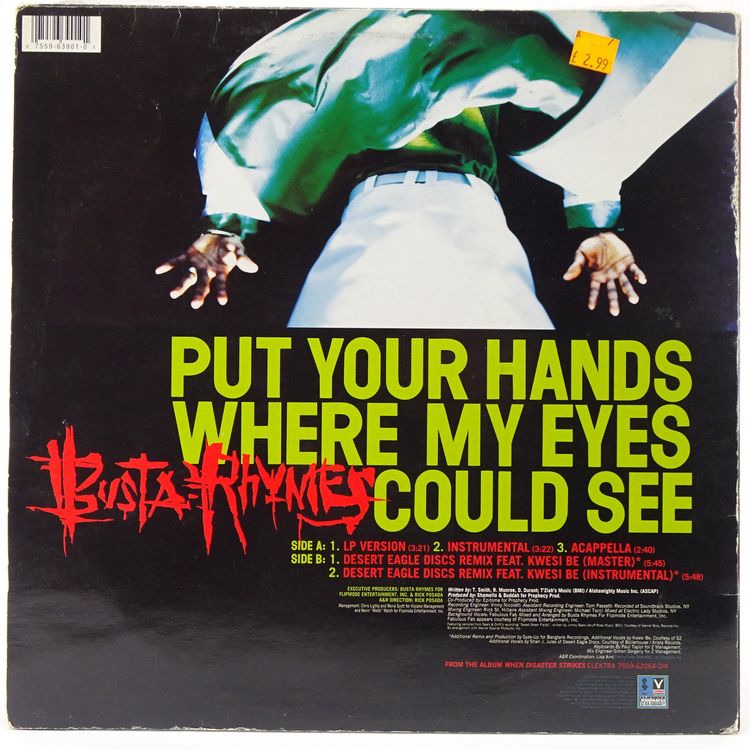 Busta Rhymes Put Your Hands Where My Eyes Could See Comprare su Ricardo