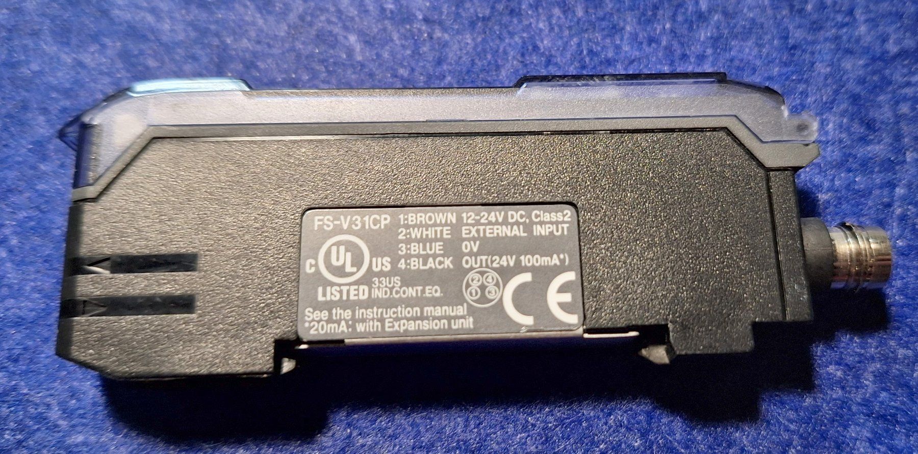 Componenti elettronici: fibre optique Keyence FU-E40 – Usato da Bussy FR venduto da 023 3