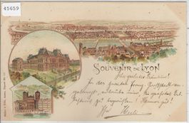 Souvenir de Lyon - Litho