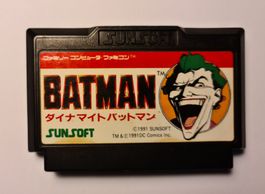 Dynamite Batman ☠️ Famicom FC JPN 👉 RARITÄT