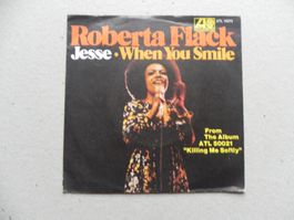 Single 7 " US R&B Soul Pop Sängerin Roberta Flack 1973 Jesse