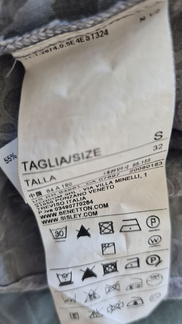 Benetton Top: Benetton Top, Grau, Gr. S - Neuwertig! – Nuovo (secondo la descrizione) da KRIENS venduto da Franzy_Blond10 4