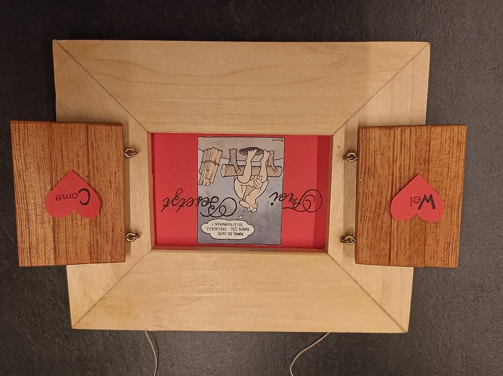 WC: WC Schild Toiletten Deko – Usato da Altstätten SG venduto da Blogdi 1