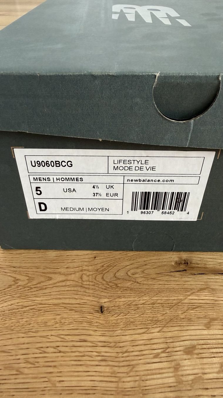 New Balance Scarpe da uomo: New Balance 9060 "Truffle", Gr 37,5 – Nuovo e nell'imballaggio originale da Wohlen AG venduto da kor_8bws 4