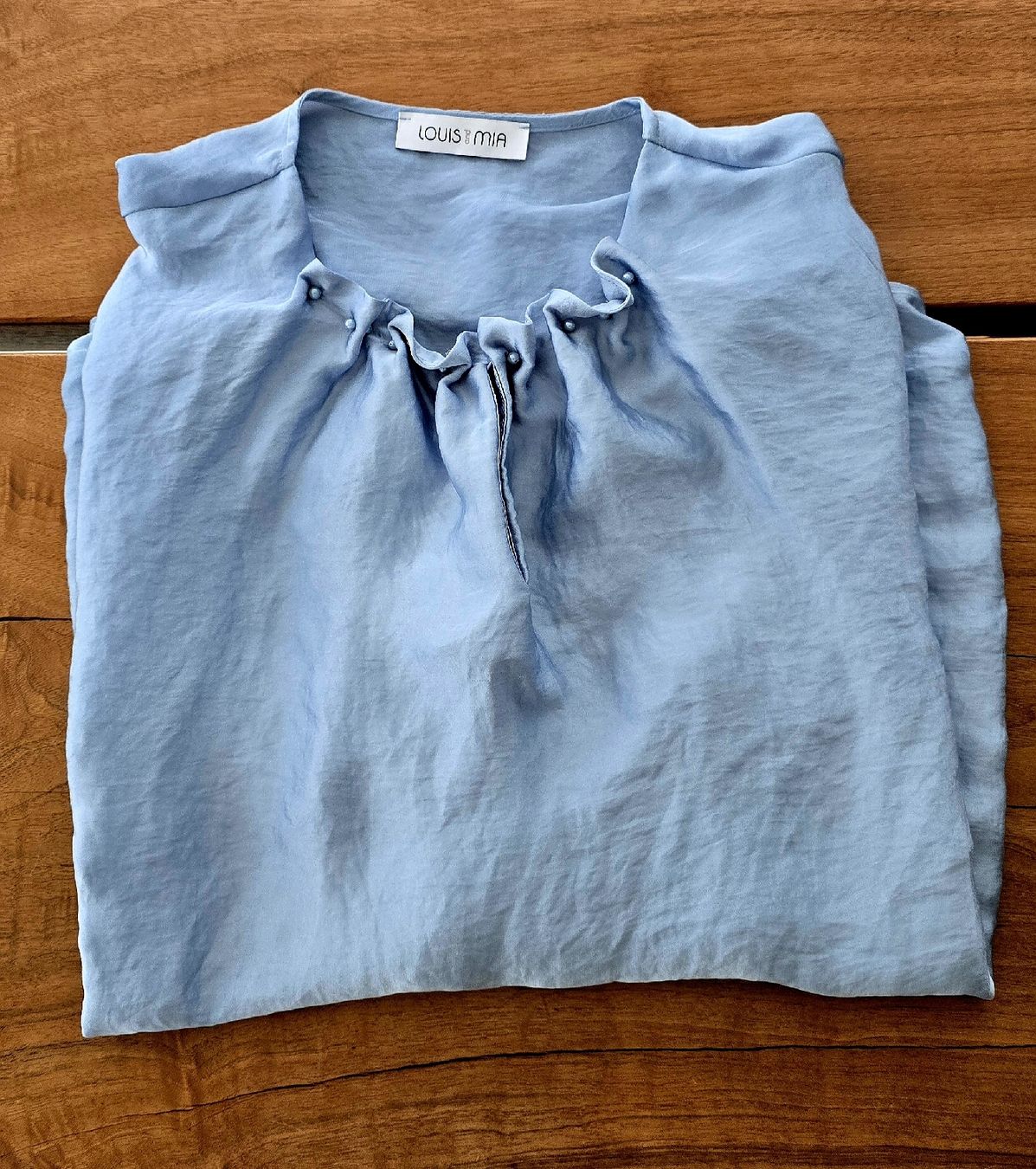 Blusen: Bluse Louis and Mia 38 blau Polyester – Neu (gemäss Beschreibung) aus Untereggen von cla_kb2w 2