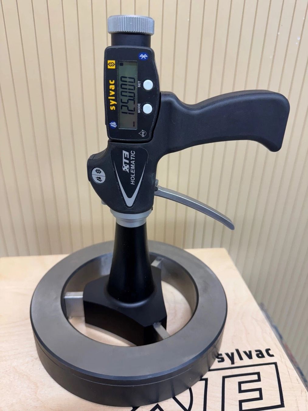 Sylvac Misurare: Digital-Mikrometer SYLVAC Bluetooth® IP67 XT3H BT 100-125mm – Usato da Unterkulm venduto da mdd_designs 5