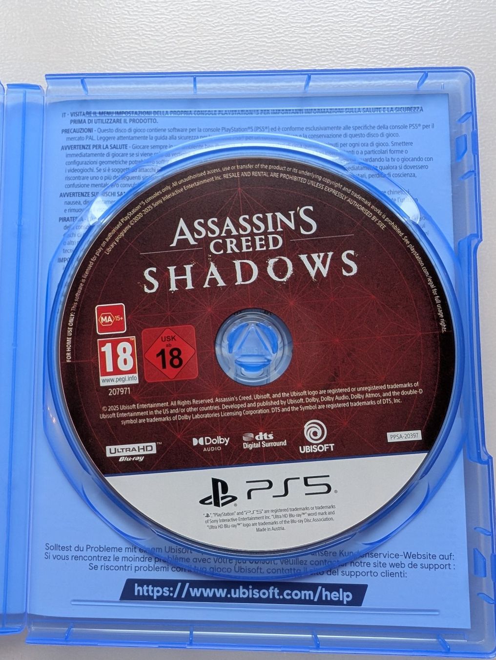 Giochi: Assassin's Creed Shadows PS5 – Usato da Gland venduto da Conan85 1