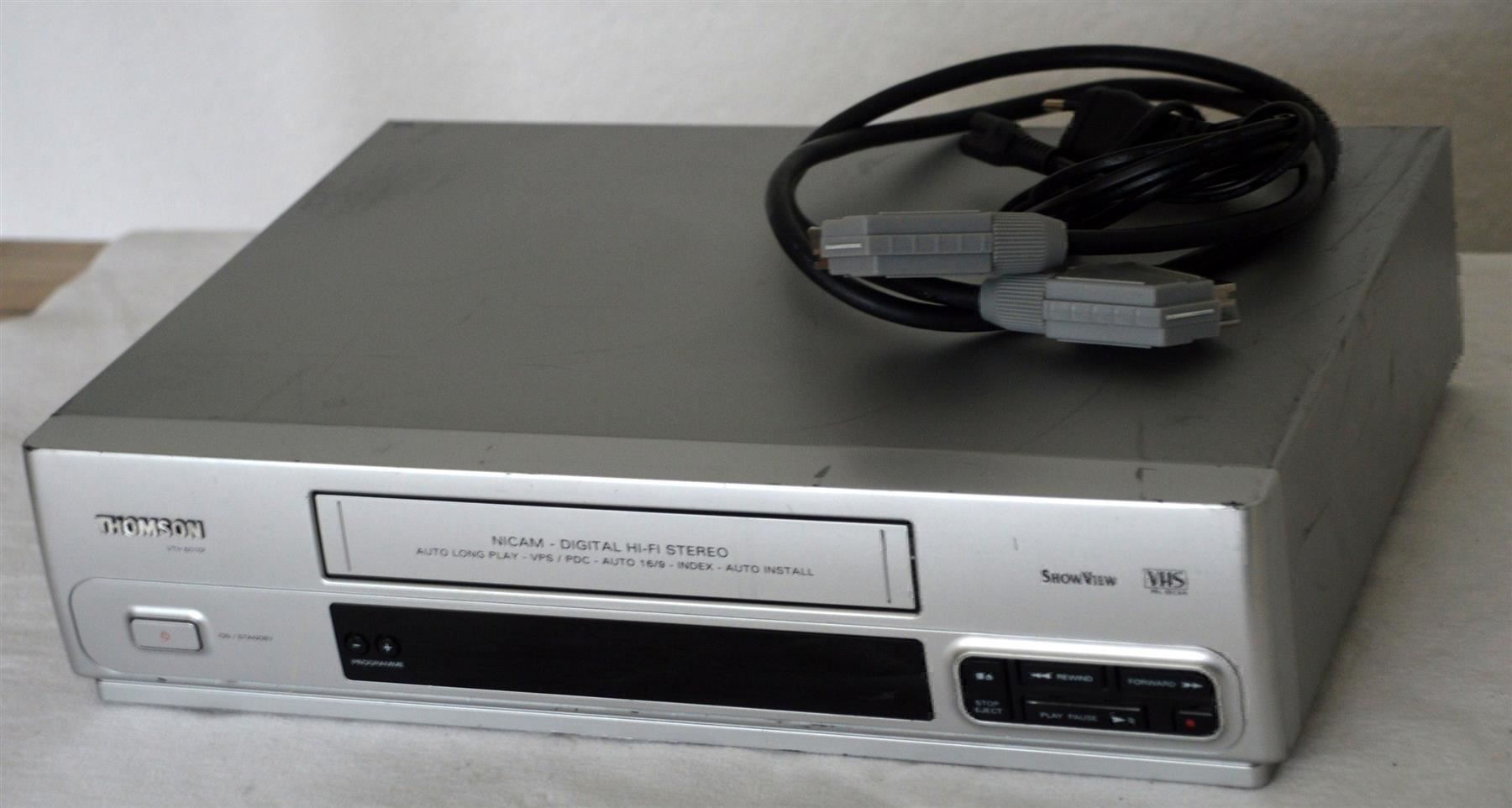 Thomson Registratori: Videorecorder VHS  Thomson VTH 6010F magnétoscope – Usato da Collonges venduto da arashee