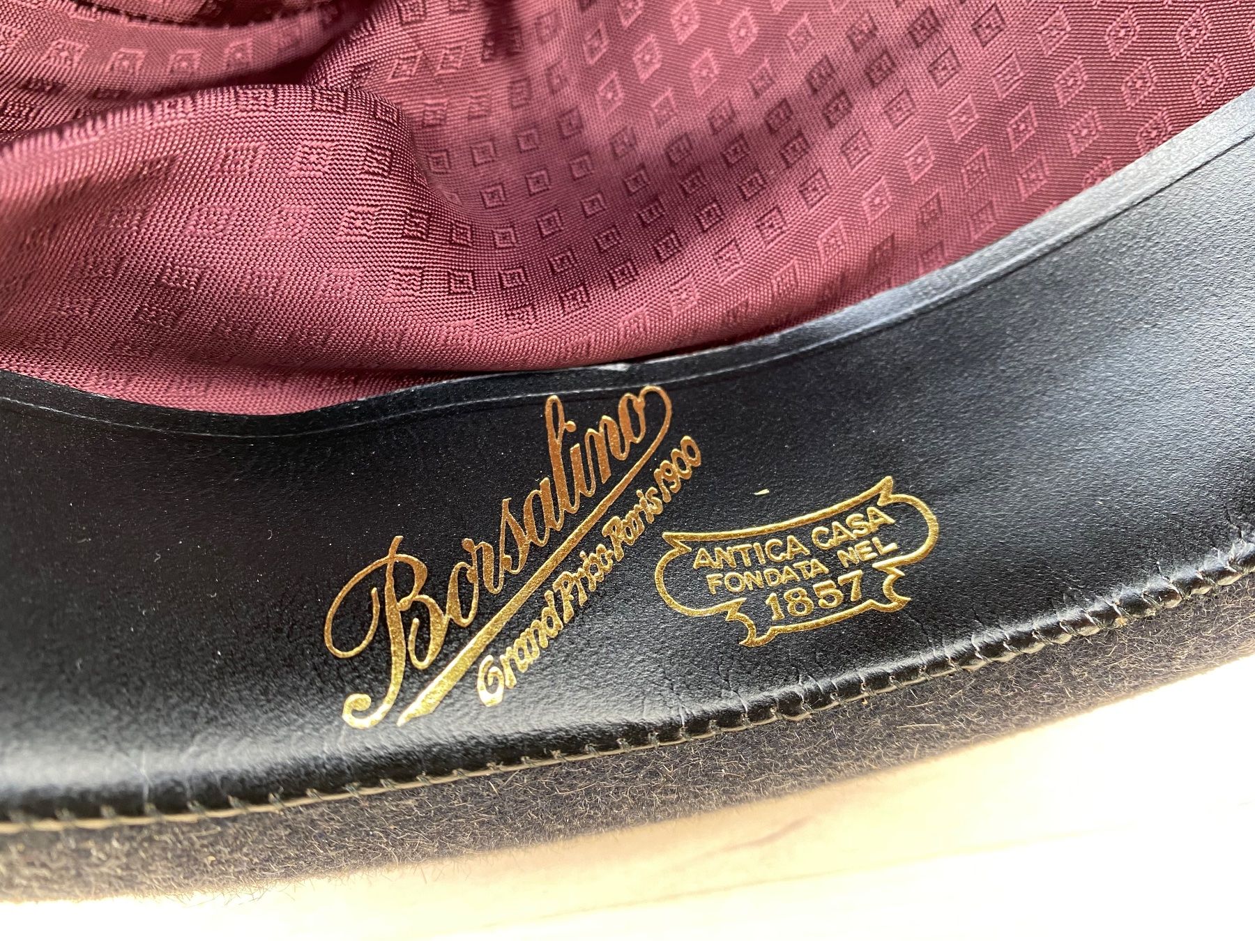 Borsalino Hüte, Mützen & Caps: schöner Borsalino Filzhut – Gebraucht aus Feldbach von Fea1 6