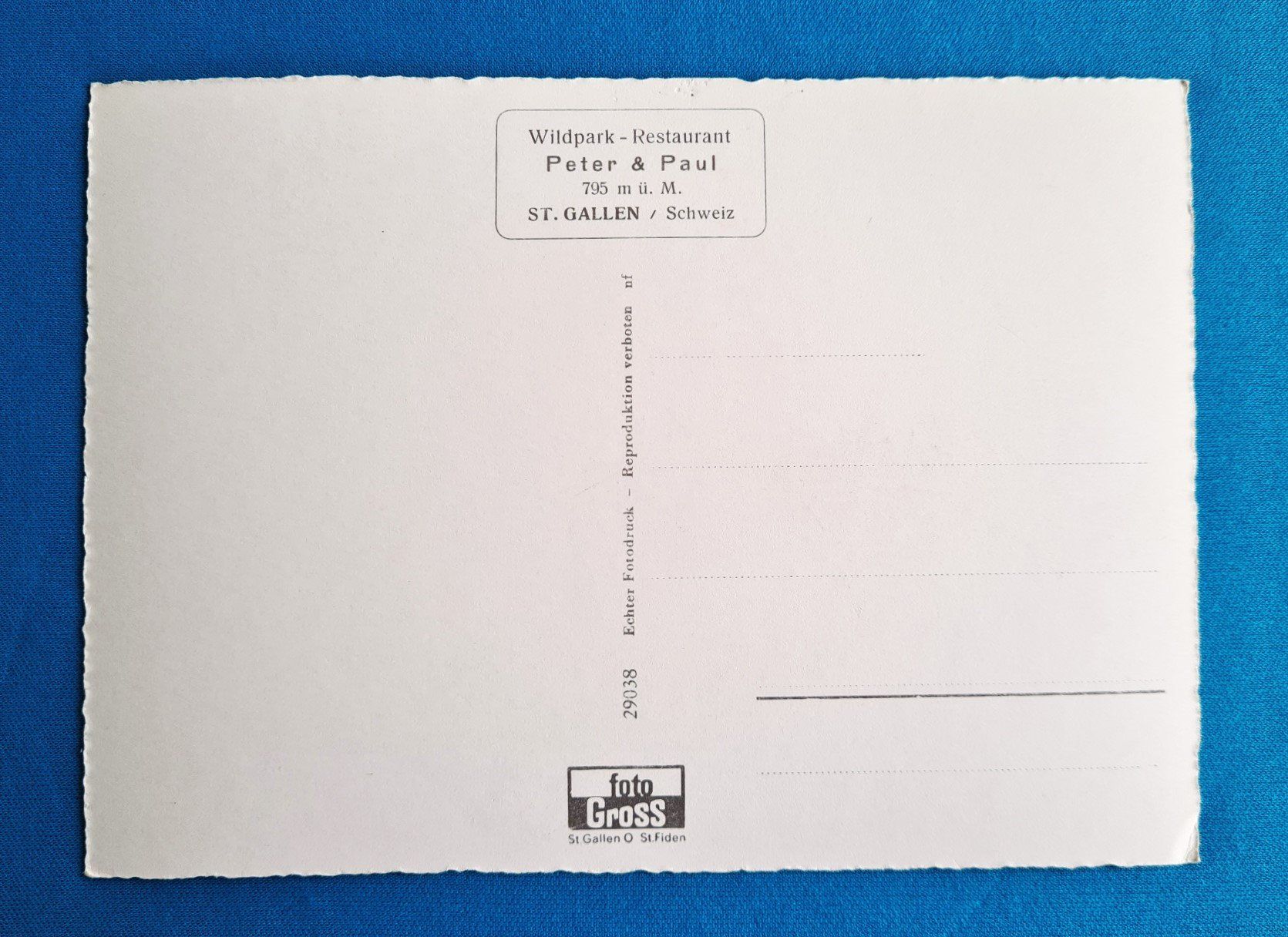 Ansichtskarten: Postkarte Schweiz – Neu (gemäss Beschreibung) aus Saland von V-Tour 1