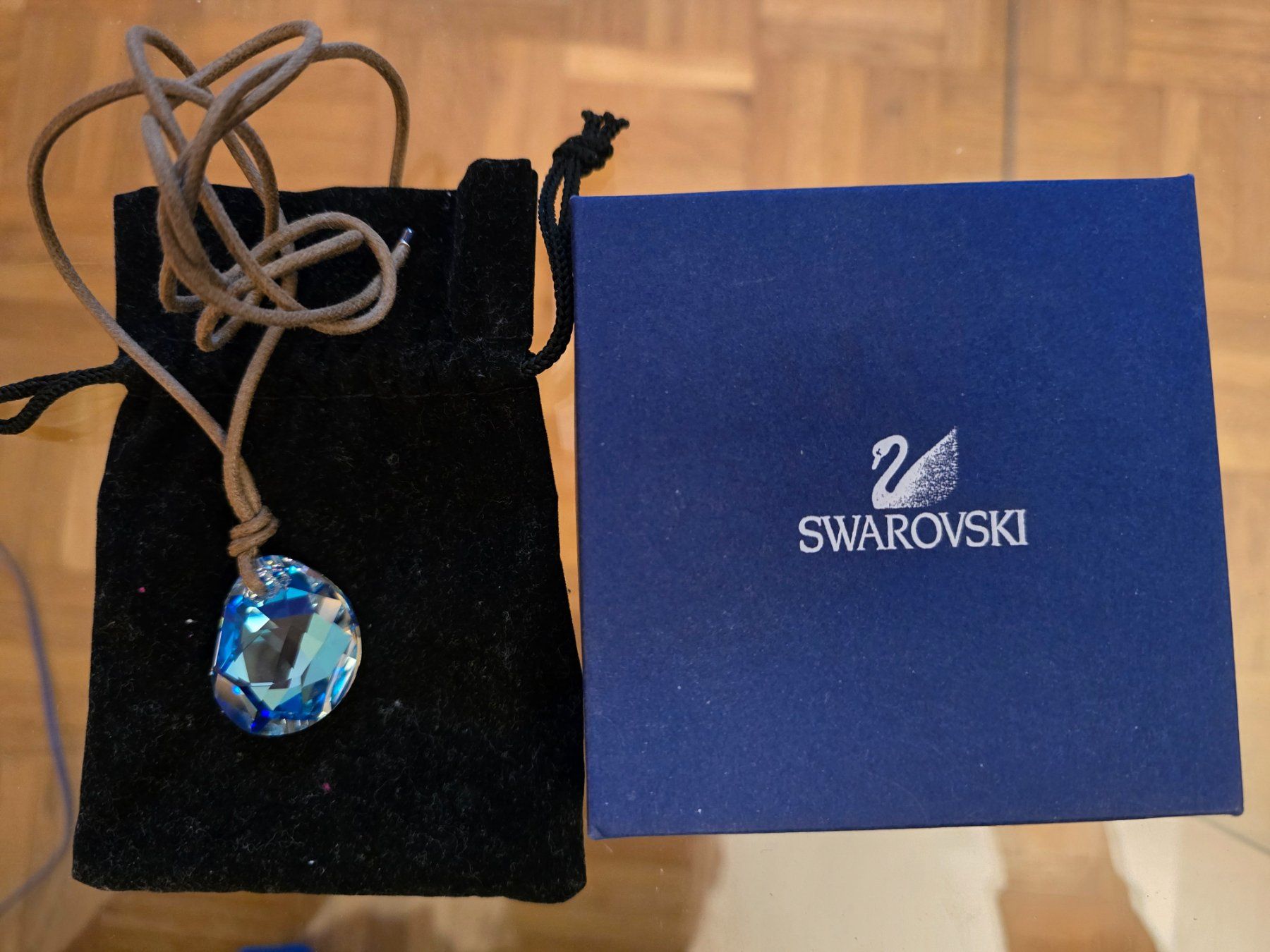Swarovski Anhänger: Cristal, reflet bleue. Swarovski – Neu und originalverpackt aus Villars-sur-Glâne von lofaya