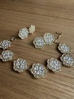 Wunderschönes Atelier Swarovski Set (Ring Gr 52)