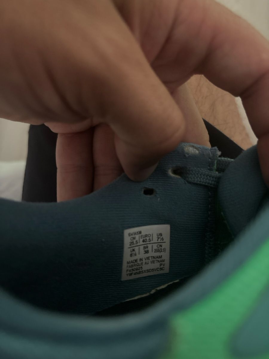 Asics Scarpe da uomo: Asics Padel/Tennis Green Size 40.5 – Usato da Zürich venduto da dav_j8n6 5