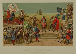 L’ARMÉE FRANCAISE, INFANTERIE & MARINE, LITHOGRAPHIE 1878