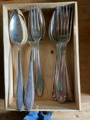 Set di posate: Silber-Besteck – Usato da Forch venduto da ESELSTEIN 3