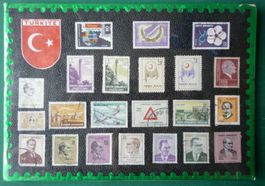 Lot. "Türkiye" Briefmarken