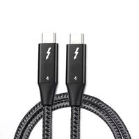 USB C Thunderbolt 4 USB4.0Data Kabel 40Gbps 240W 8K