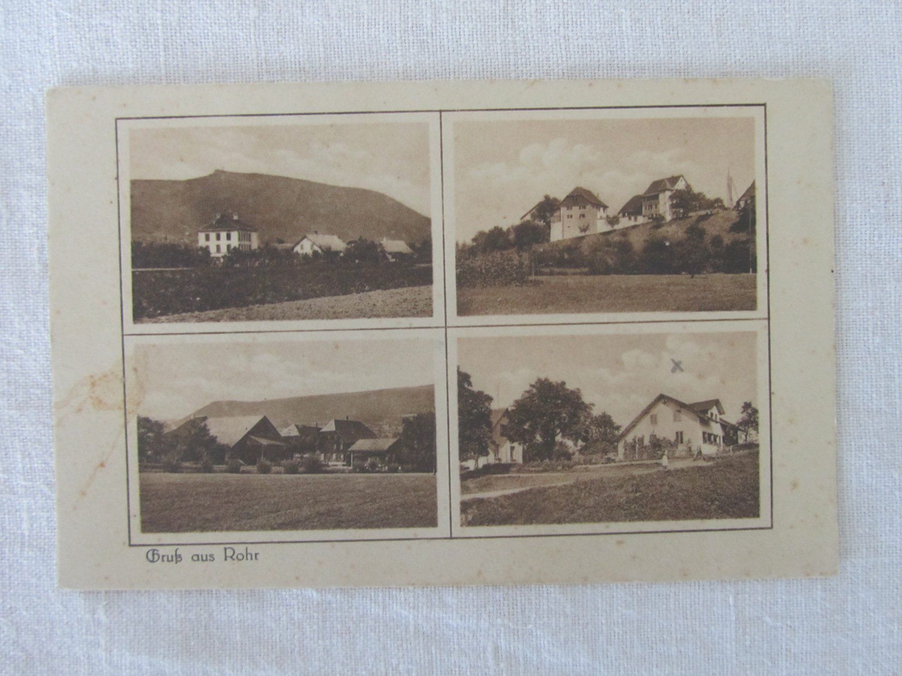 Cartoline postali: Gruss aus Rohr – Usato da Seengen venduto da mikelele