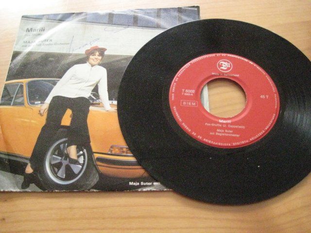 Dischi in vinile: Porsche  Plattencover  mit  Autogramm  1970 – Usato da Menziken venduto da erw_c87m 2