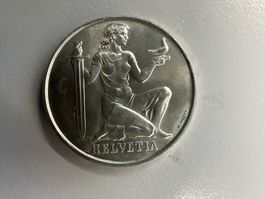 5 Fr. Silber Schweiz Wehranleihe 1936
