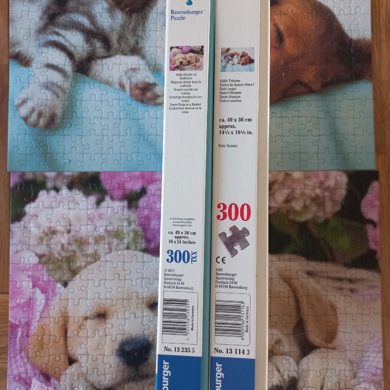 Ravensburger Puzzle: Puzzle Ravensburger 2× 300 pièces  – Nuovo (secondo la descrizione) da Dompierre FR venduto da fat_xth5 5