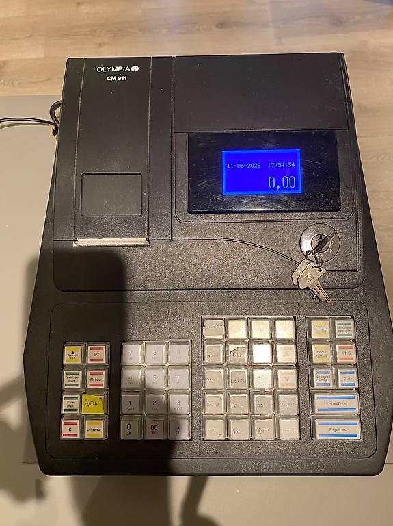 Registratore di cassa: Caisse enregistreuse Olympia 911 – Usato da Prangins venduto da jud_ggx6 1