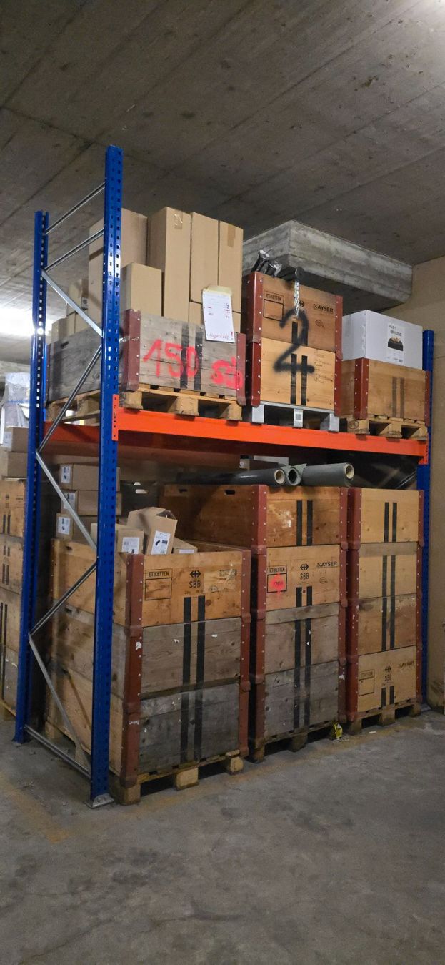Scaffali: Schwerlast Palettenregal – Usato da Ehrendingen venduto da Chemifeger 5