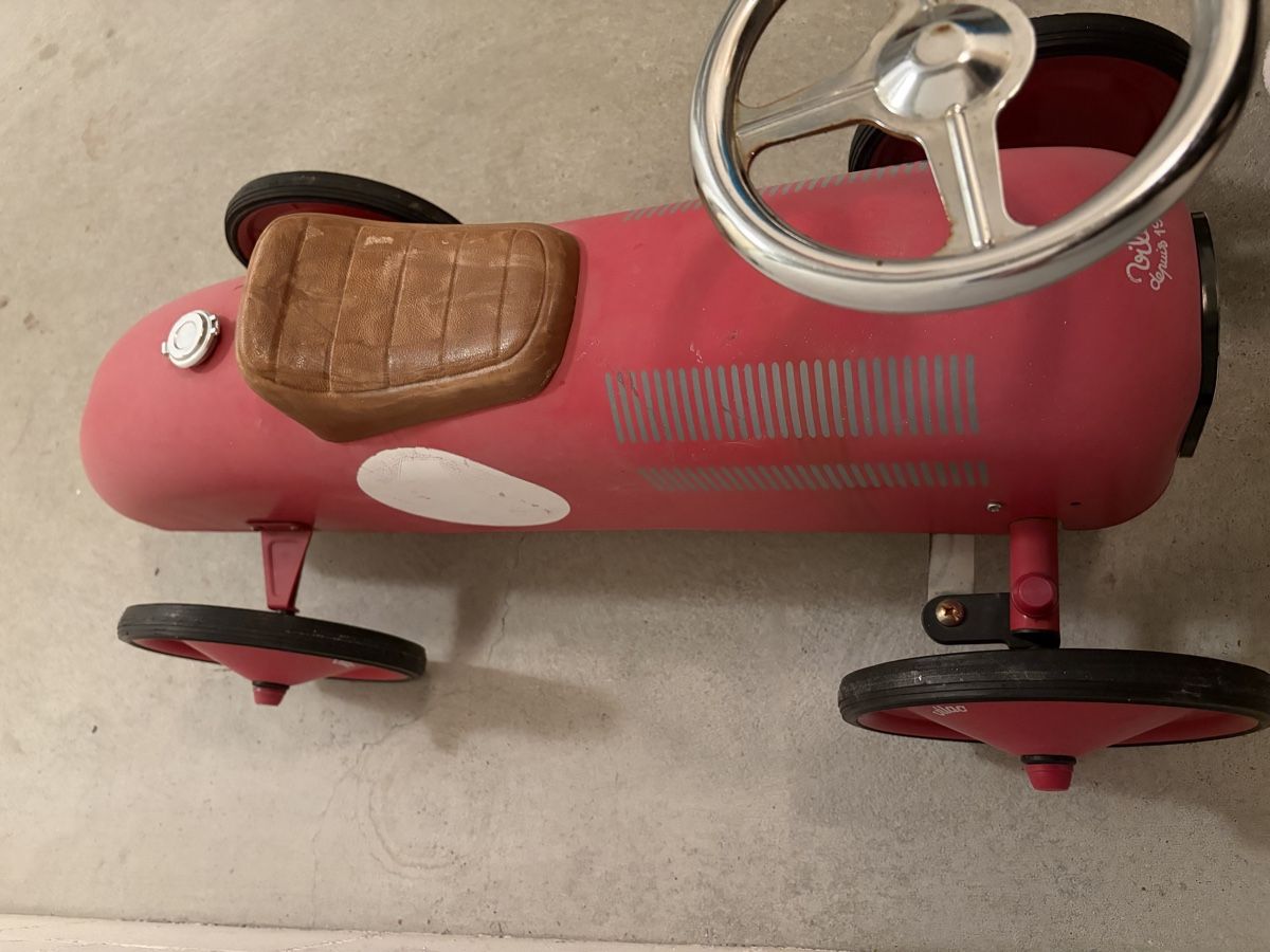 Fahrzeuge für Kinder: Retro-Rennauto aus Metall – Gebraucht aus Aesch BL von Kliana 2