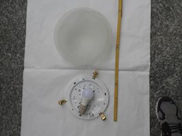 2 Decken- Wandlampen, Durchmesser 30 + 40 cm, Top Zustand!