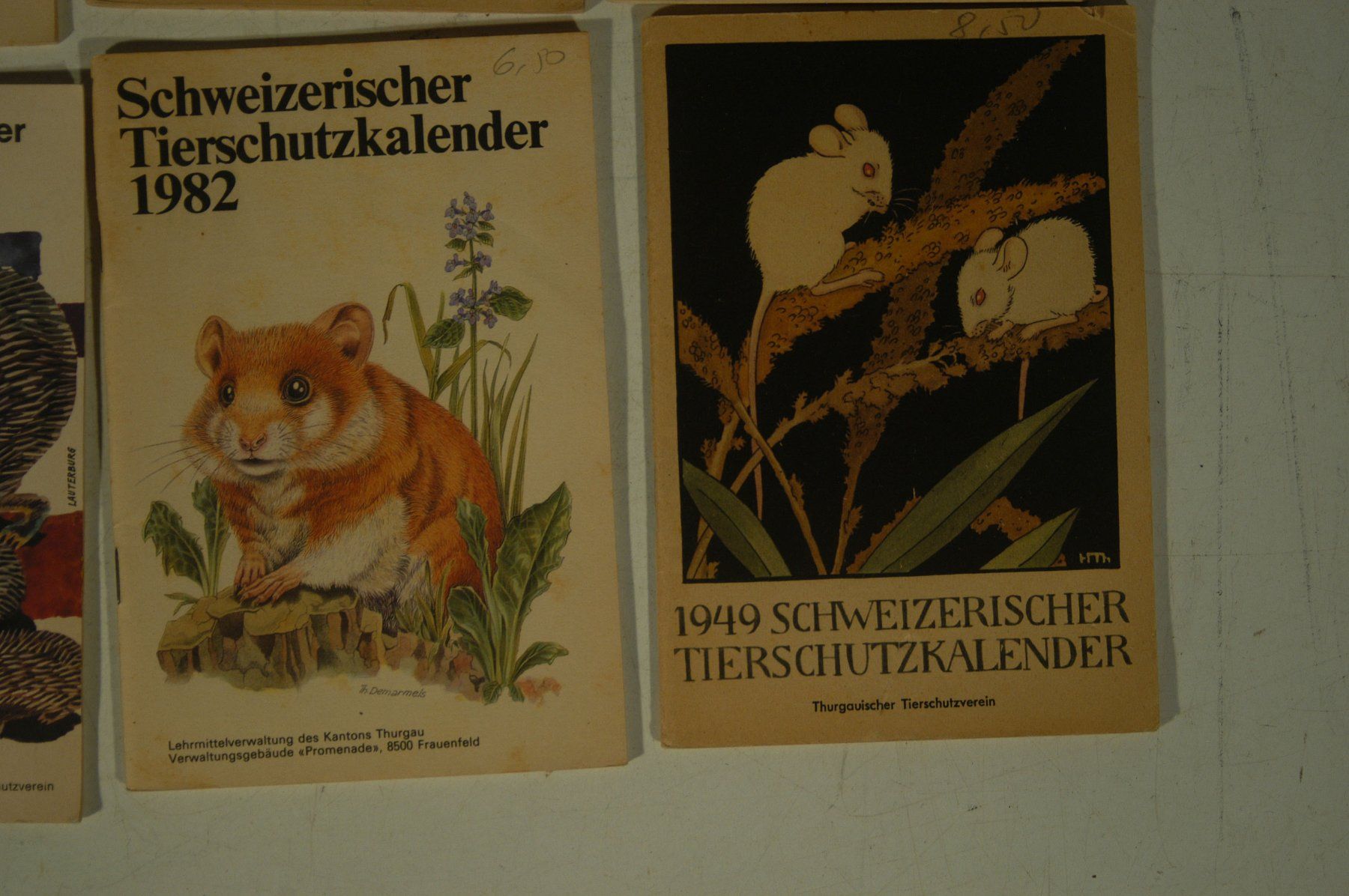Calendari: Schweizerischer Tierschutzkalender 7 Stück – Usato da Herisau venduto da Wisen 3