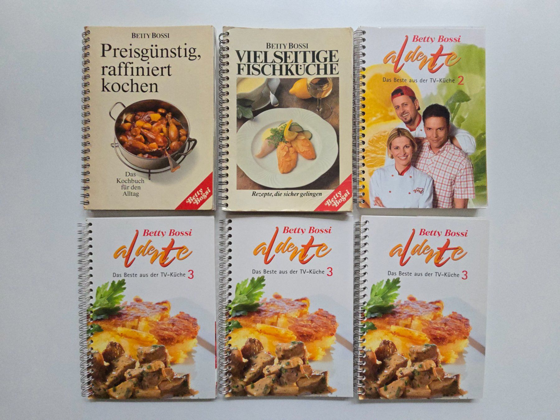 Bücher: Kochbücher Betty Bossi – Gebraucht aus Dättlikon von Wundertuete_