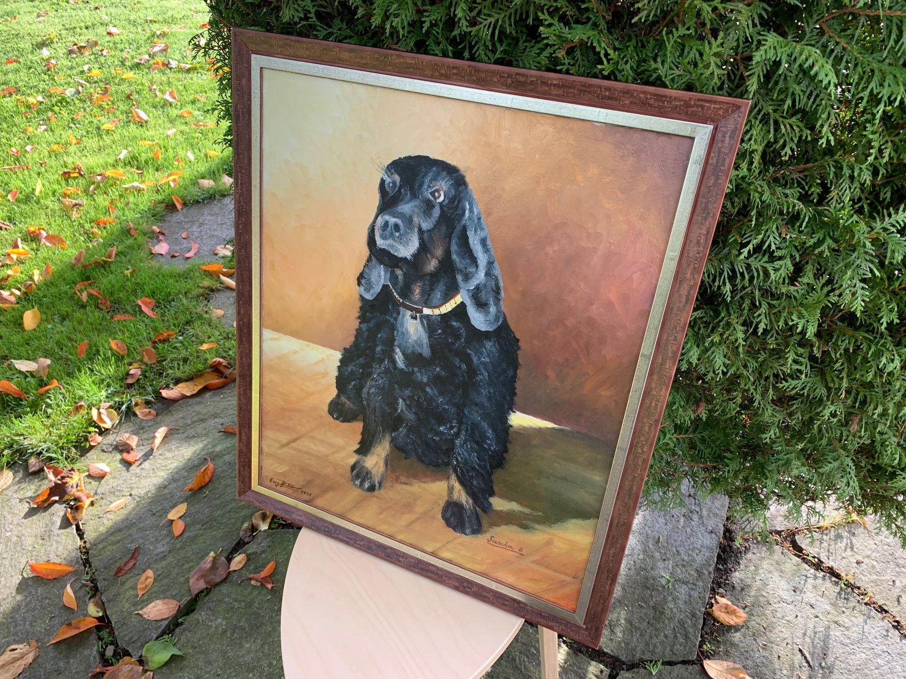 Dipinti: Cocker Spaniel von Eugen Pfister – Usato da Feldbach venduto da Olive1 1