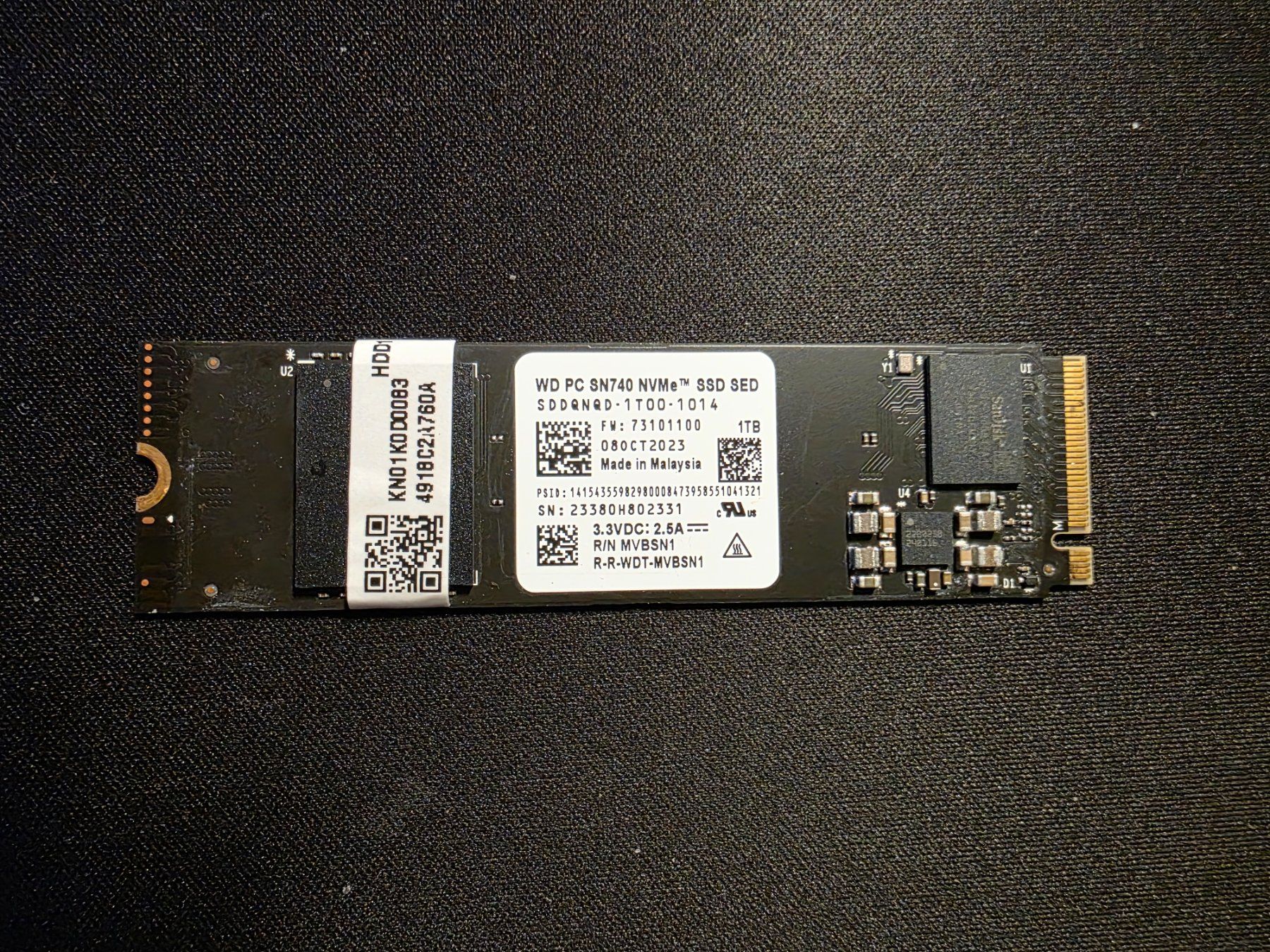 Western Digital PC SN740 NVMe™ SSD - 1TB, M.2 2280 (1TB) (Gebraucht) in ...