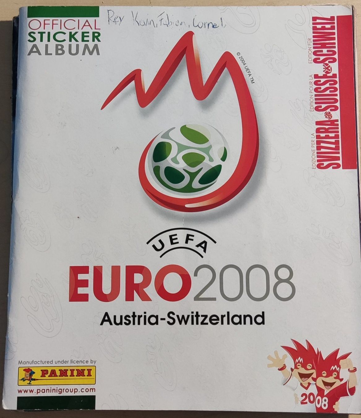 Panini Alben: EM 2008 Panini Komplett Sammelbilder – Gebraucht aus Schongau von Retro_Shop