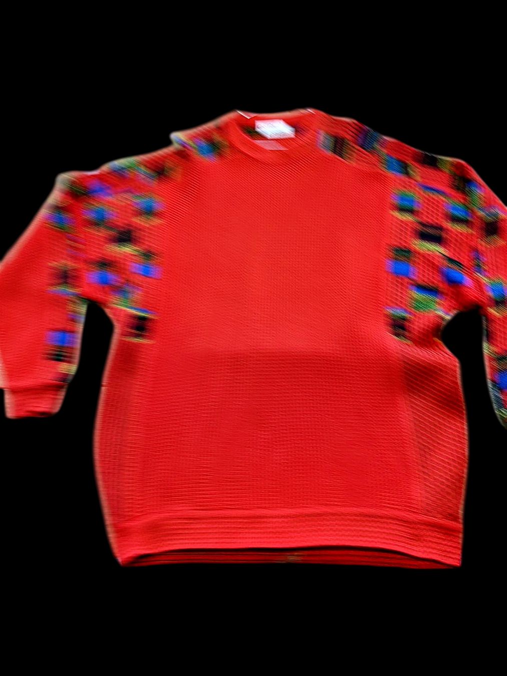 Carlo Colucci Maglioni & Felpe: Carlo Colucci Rot Gemusterter Pullover - Größe 56 – Usato da Zug venduto da vinokilo 3