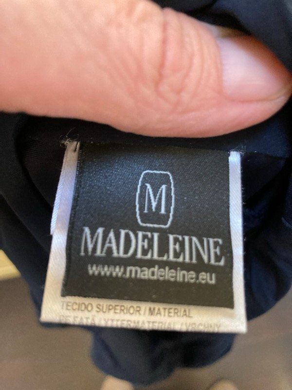 Madeleine Pantaloni: blaue, sehr leichte, elastische hose +/- gr. 50 – Usato da Schwarzenberg LU venduto da kindler007 2