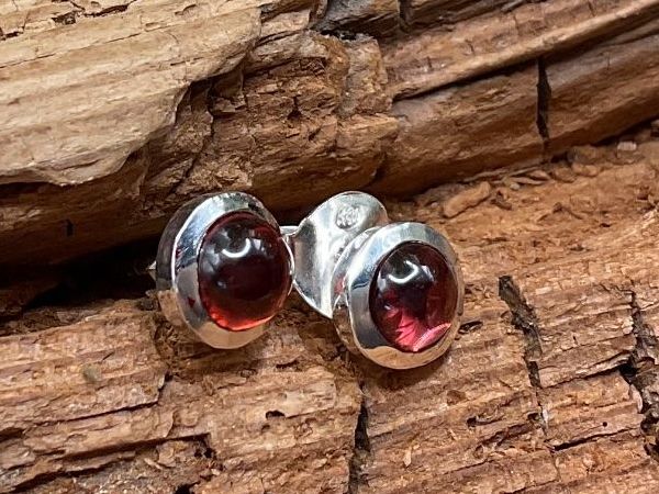 Ohrringe & -stecker: Ohrstecker schwarzer Opal in Sterlingsilber – Gebraucht aus luzern von Alpendorf1 4