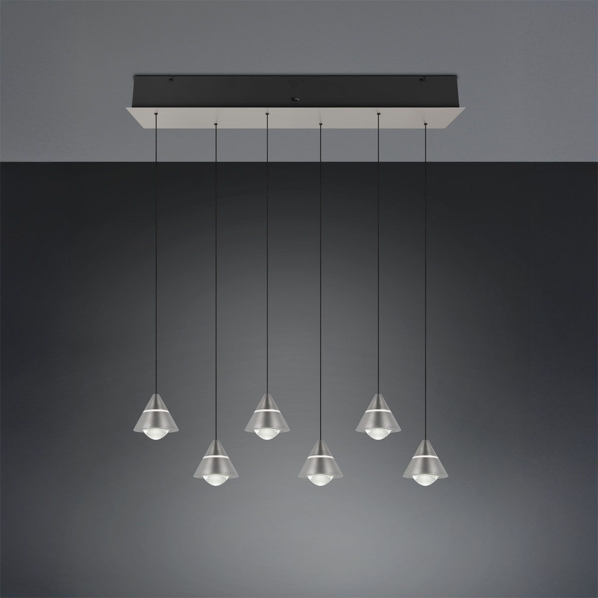 Lampadari & plafoniere: LED Pendelleuchte, CCT, 75 cm x 16 cm – Nuovo (secondo la descrizione) da Kreuzlingen venduto da Smart-Light 2