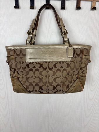 Coach Signature Tote Bag