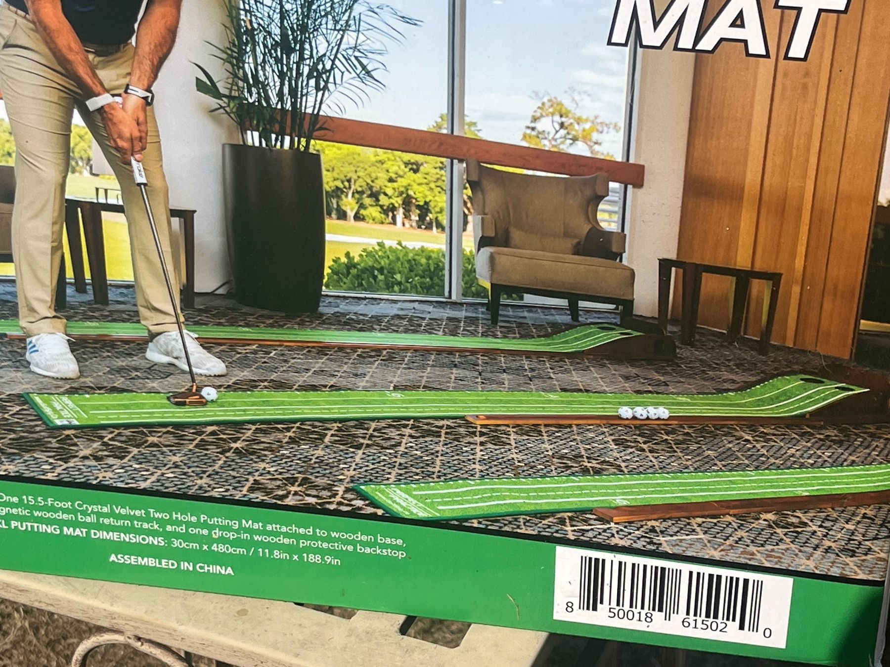 Mazze & Set: Perfect Practice Mat XL  Indoor Golf – Usato da Allmendingen b. BE venduto da juair 4