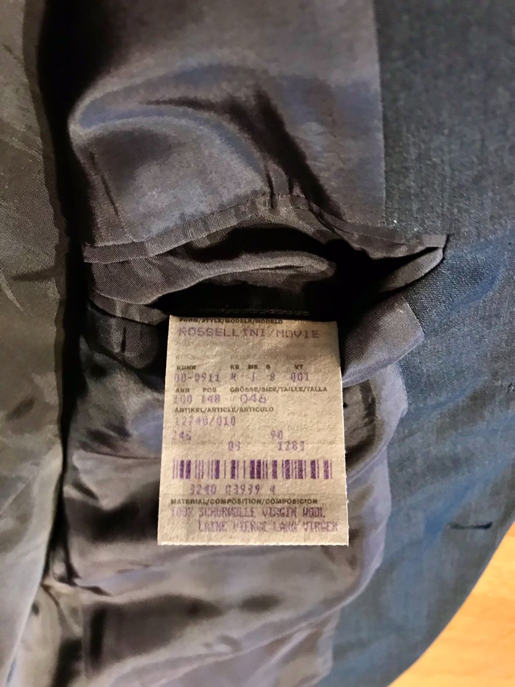 Completi: Costume gris Hugo Boss comme neuf – Nuovo (secondo la descrizione) da Lupfig venduto da GuillaumeReipold 4